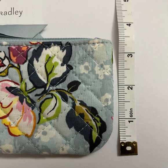 NWT Vera Bradley Floating Garden Zip ID Case and Wide Lanyard Set - Picture 8 of 11